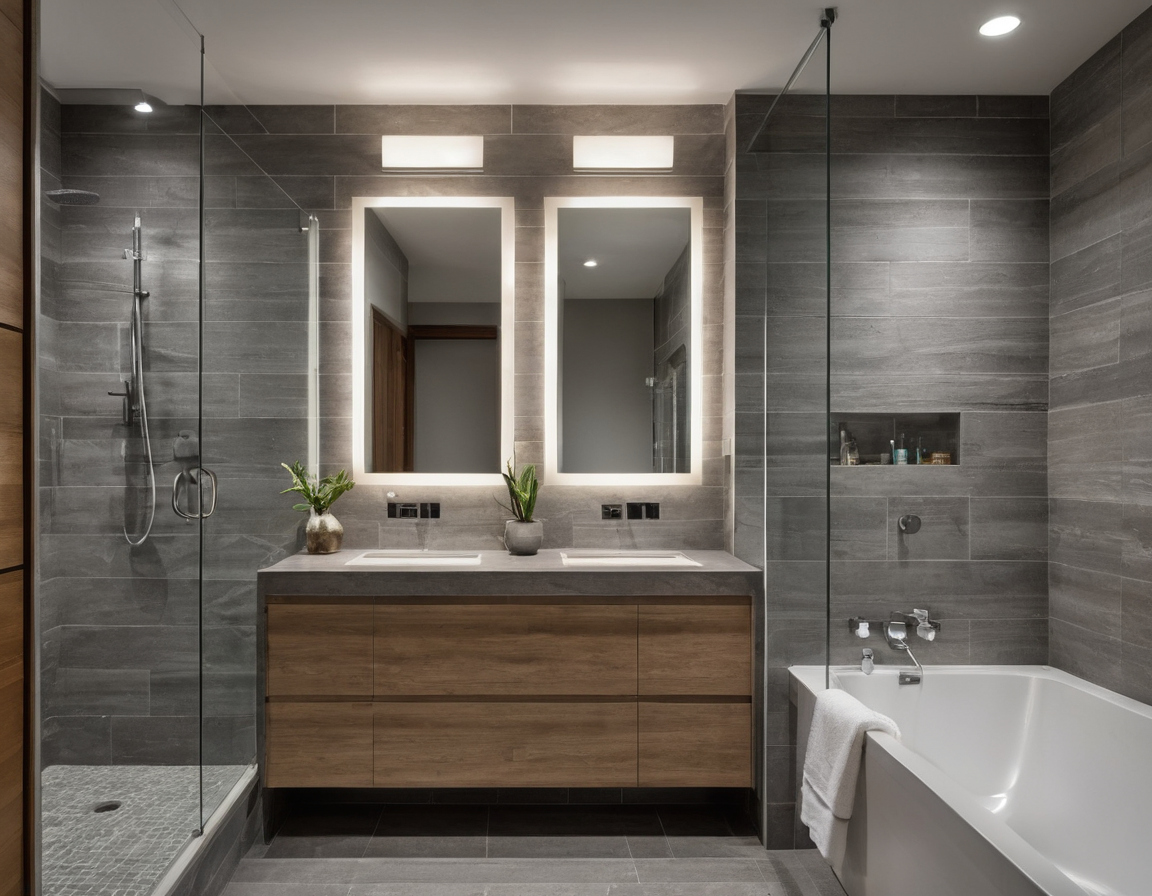 Bathroom permits, ventilation, electrical protection, and safety requirements are jurisdiction-specific planning reference